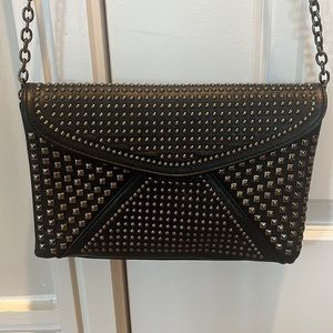 Brand new VICI black crossbody bag with metal detail